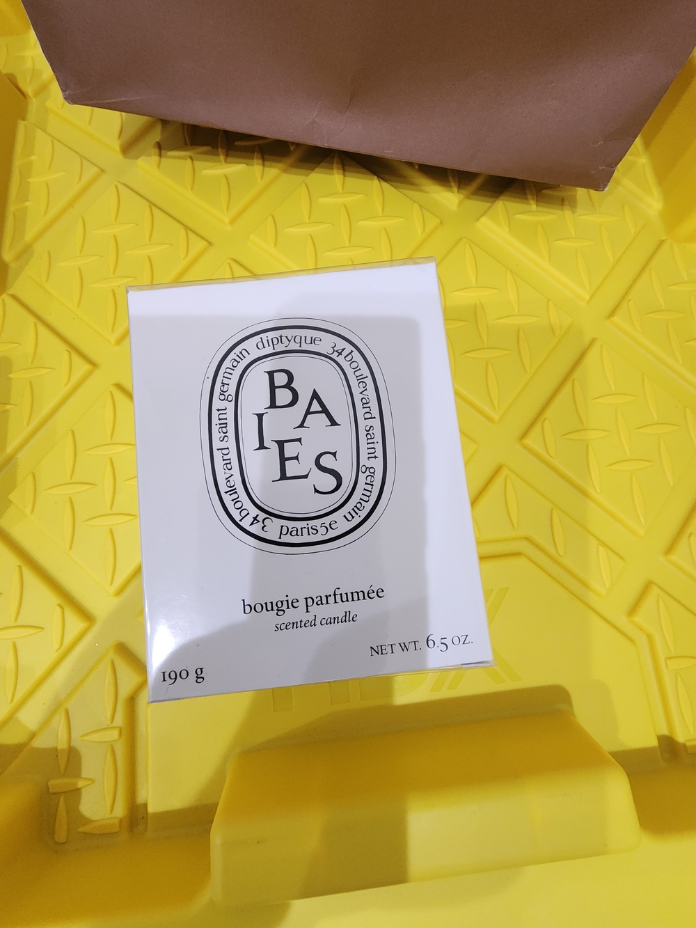 diptyque Baies Scented Candle - White
